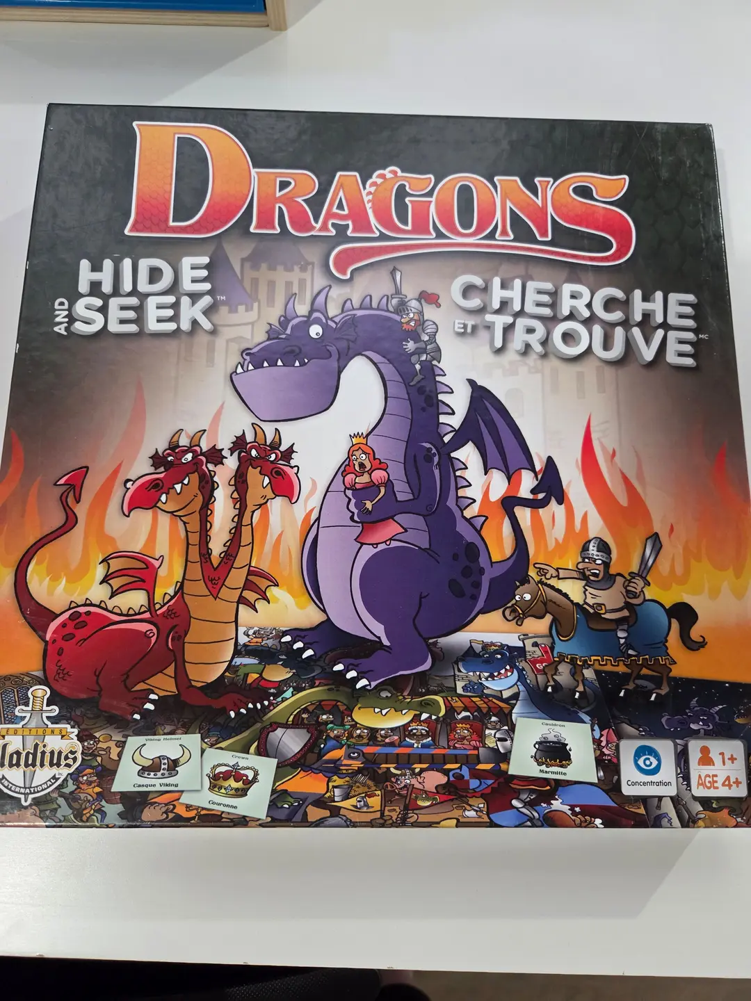 Dragons ~ Cherche et trouve