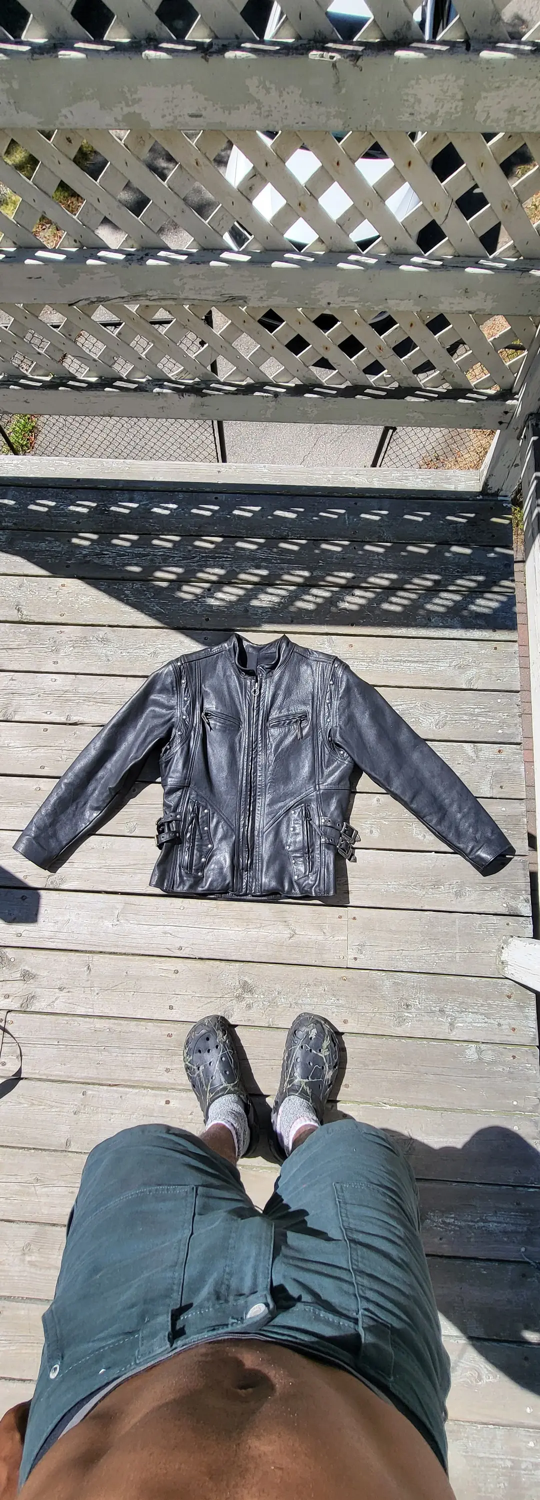 Veste en cuir noir,  harley davidson  bikerstyle... model vintage très rare et difficile a trouvé! 90's