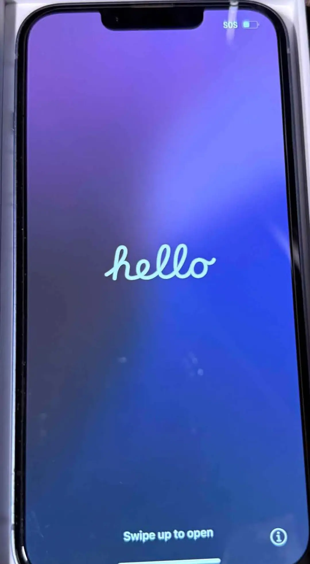 iPhone 14 light blue