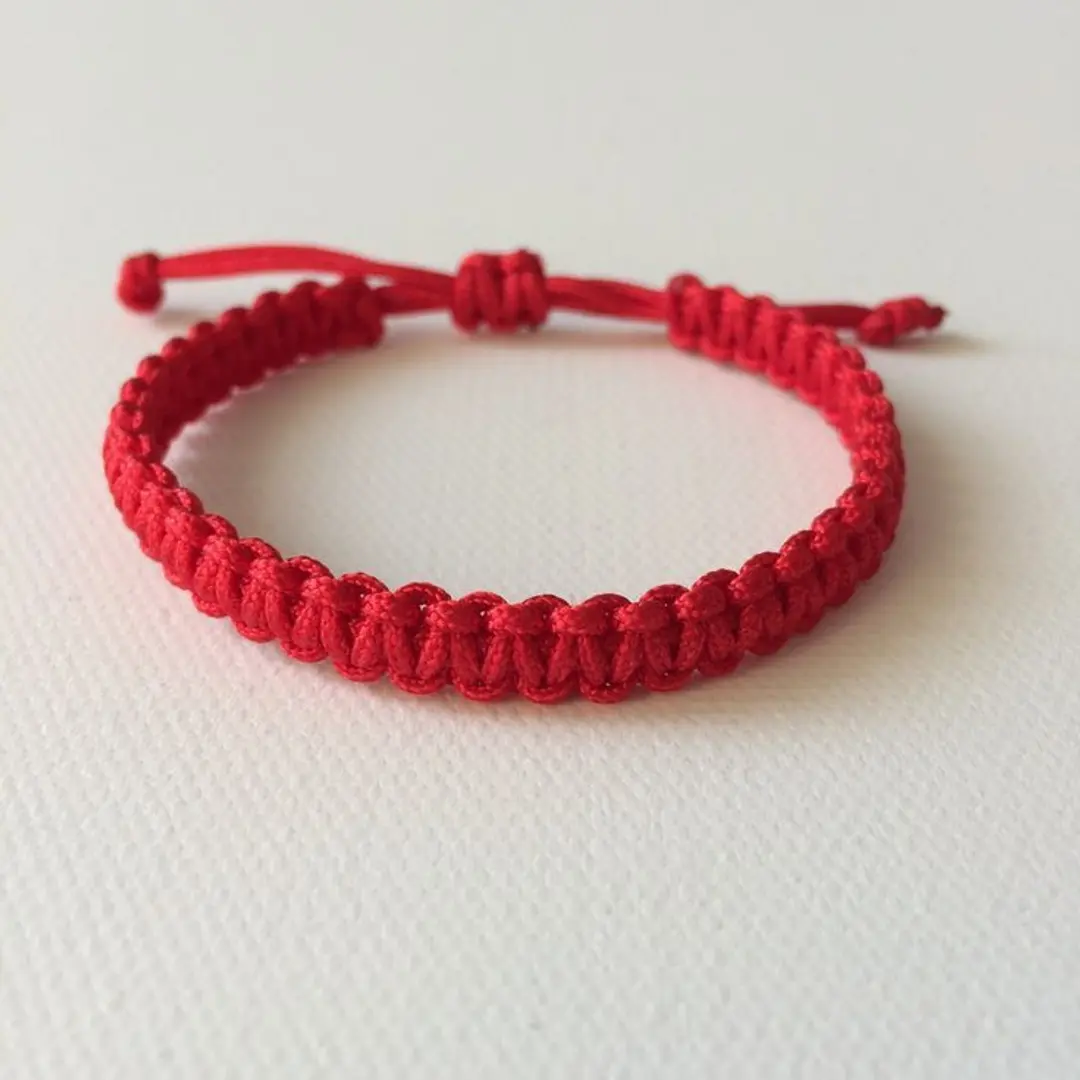 Good Luck Fortune Bracelet for Best Protection Gift - Adjustable Rope Red String