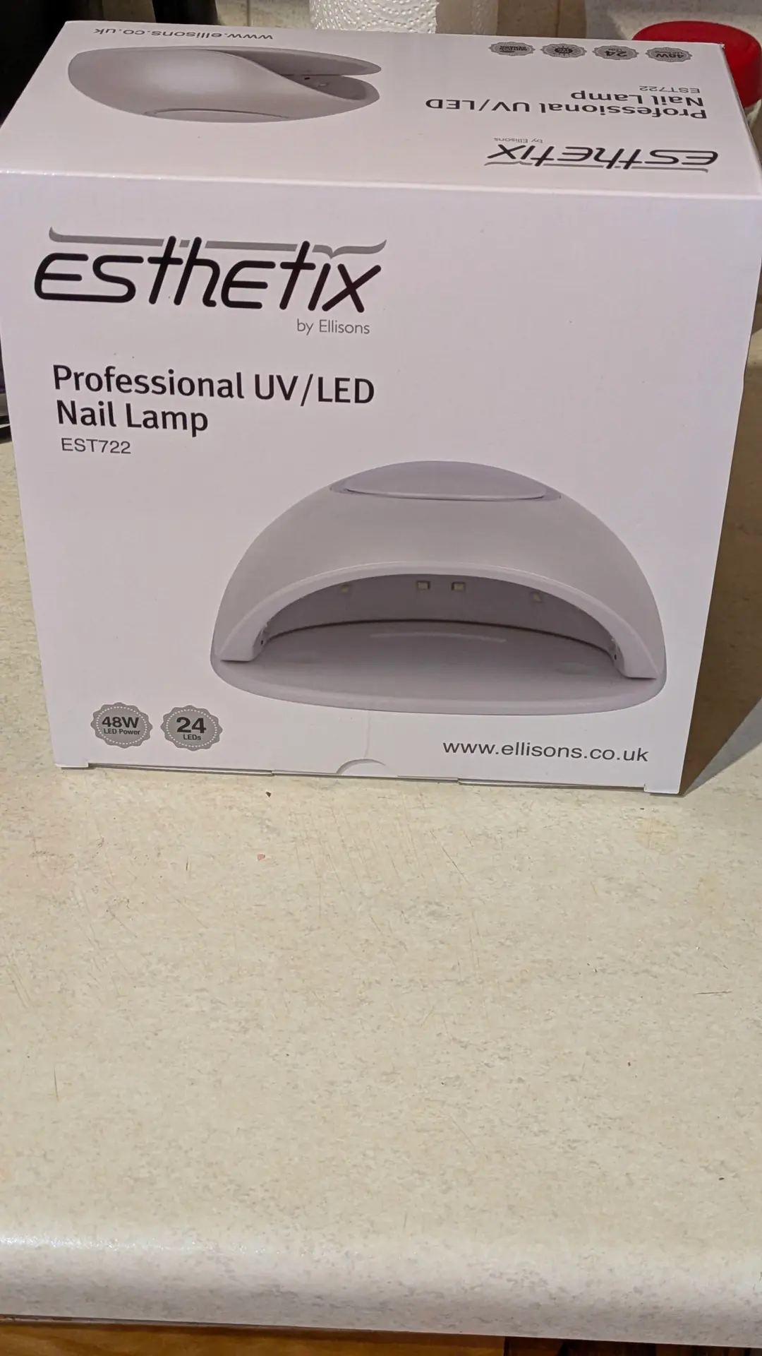 UV/LED nail professional lamp