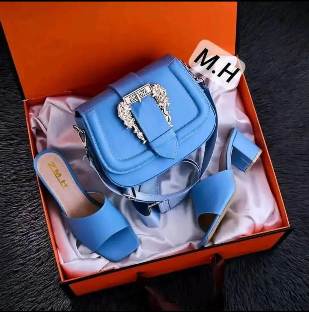 Sac et chaussures complet de différentes marques et couleurs 