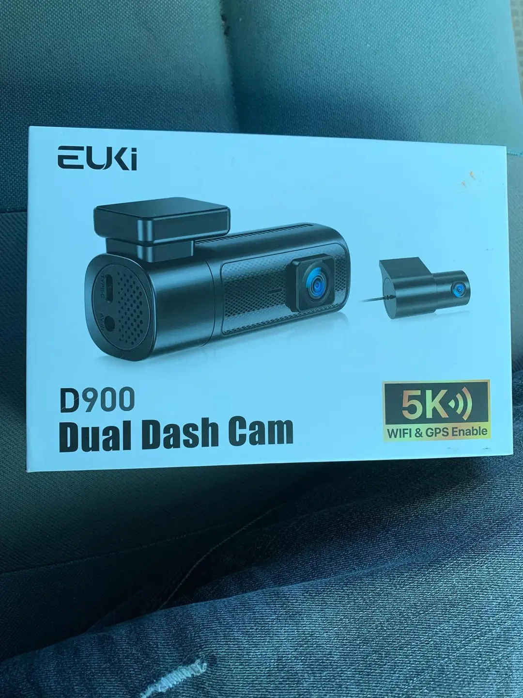 Euki 5K WiFi GPS Dash Cam Neu