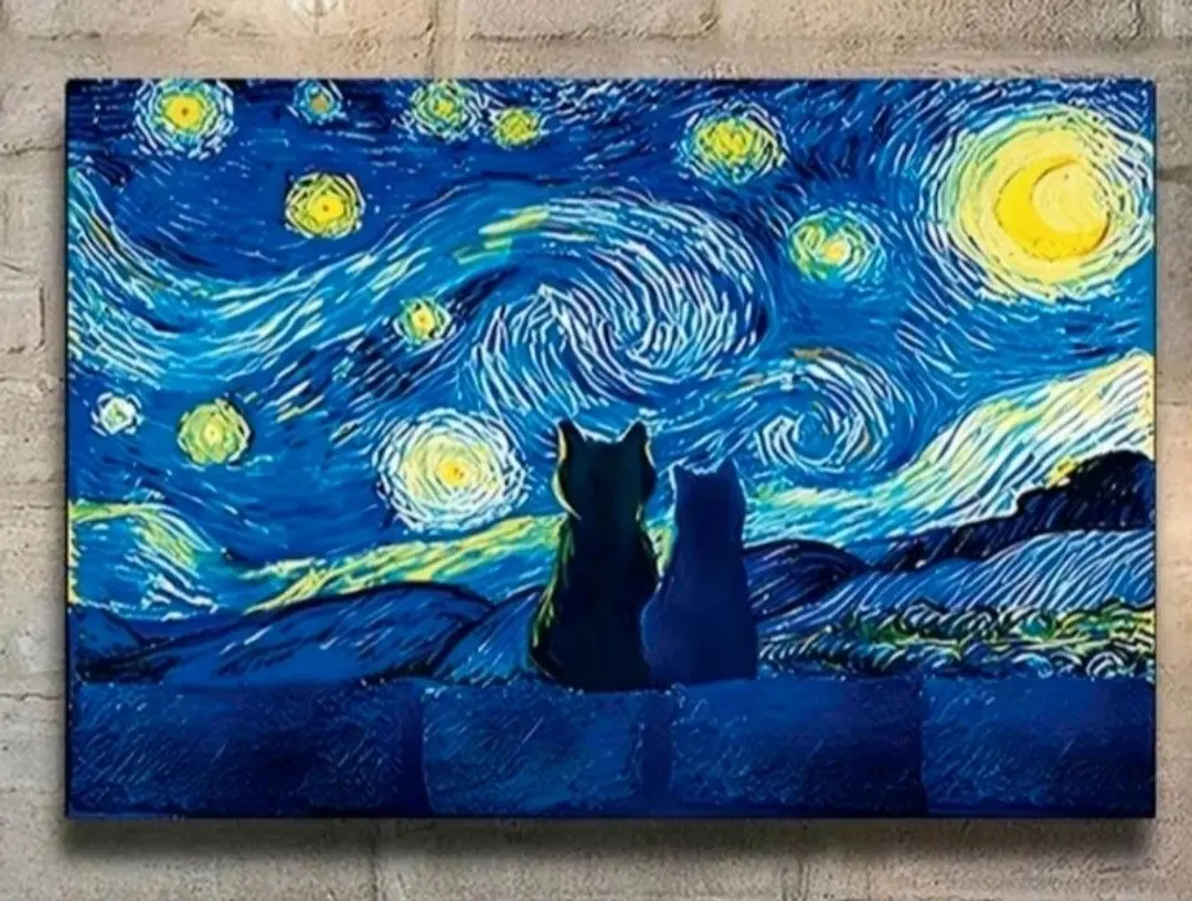 Tela stile van gogh