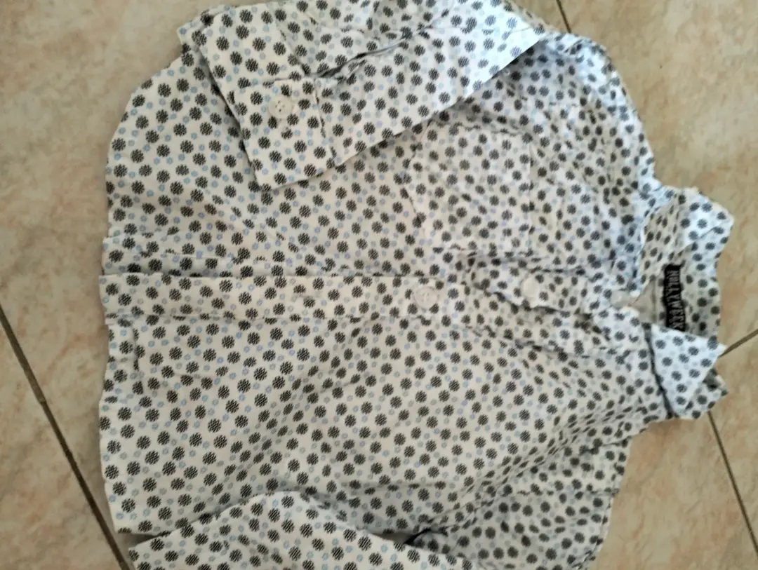 Camicia neonato manica lunga 