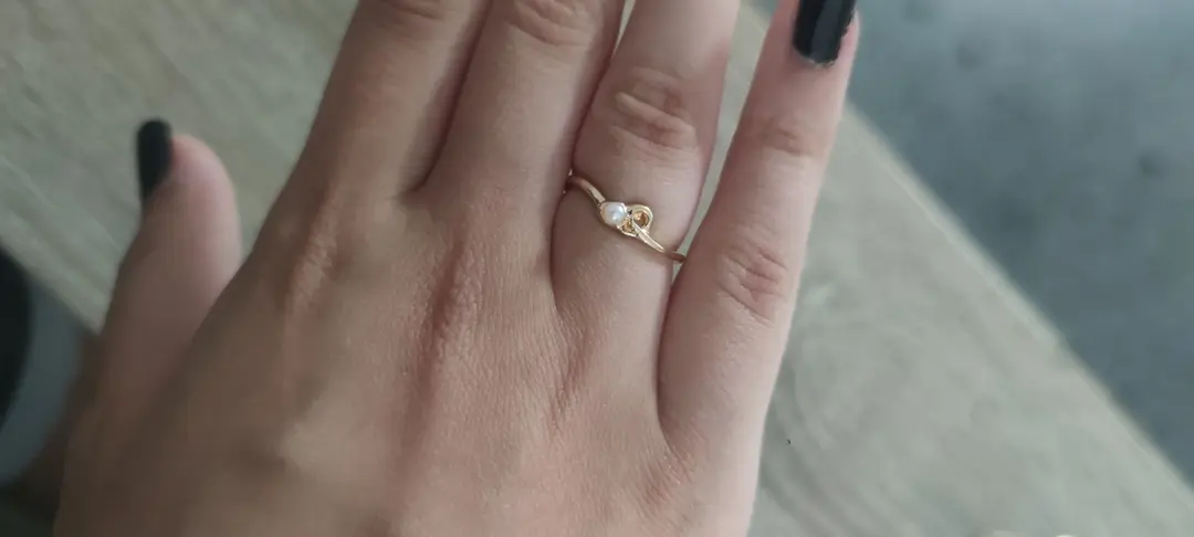 Bague en acier inoxydable 🌸