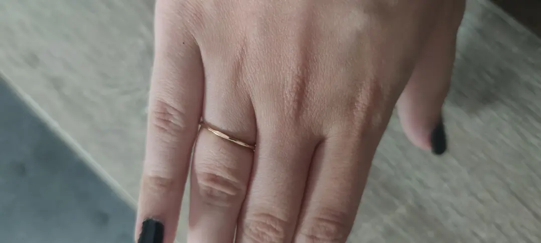 Bague en acier inoxydable 🌸