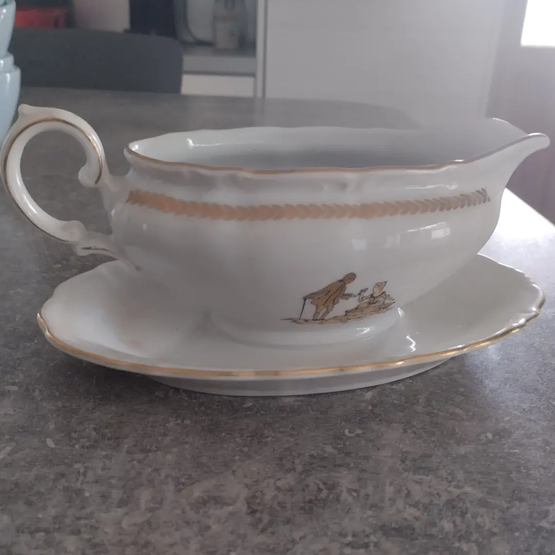 Saucière porcelaine 