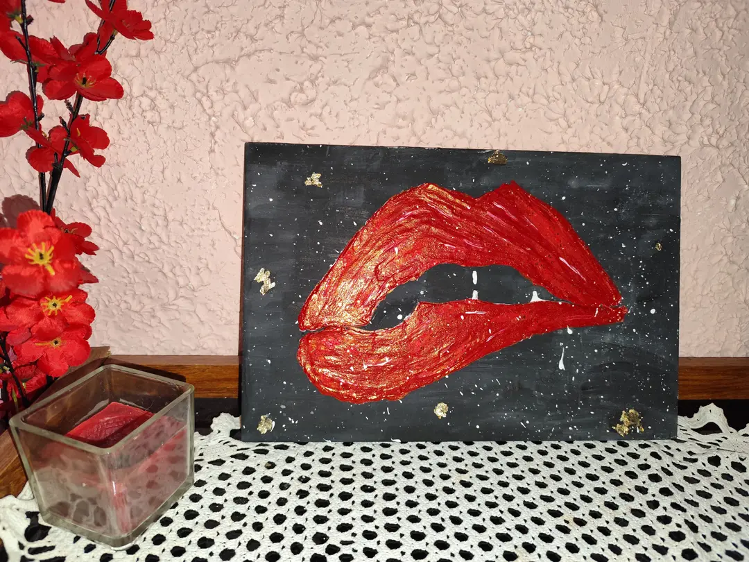 Cuadro “Beso Rojo”

🫦