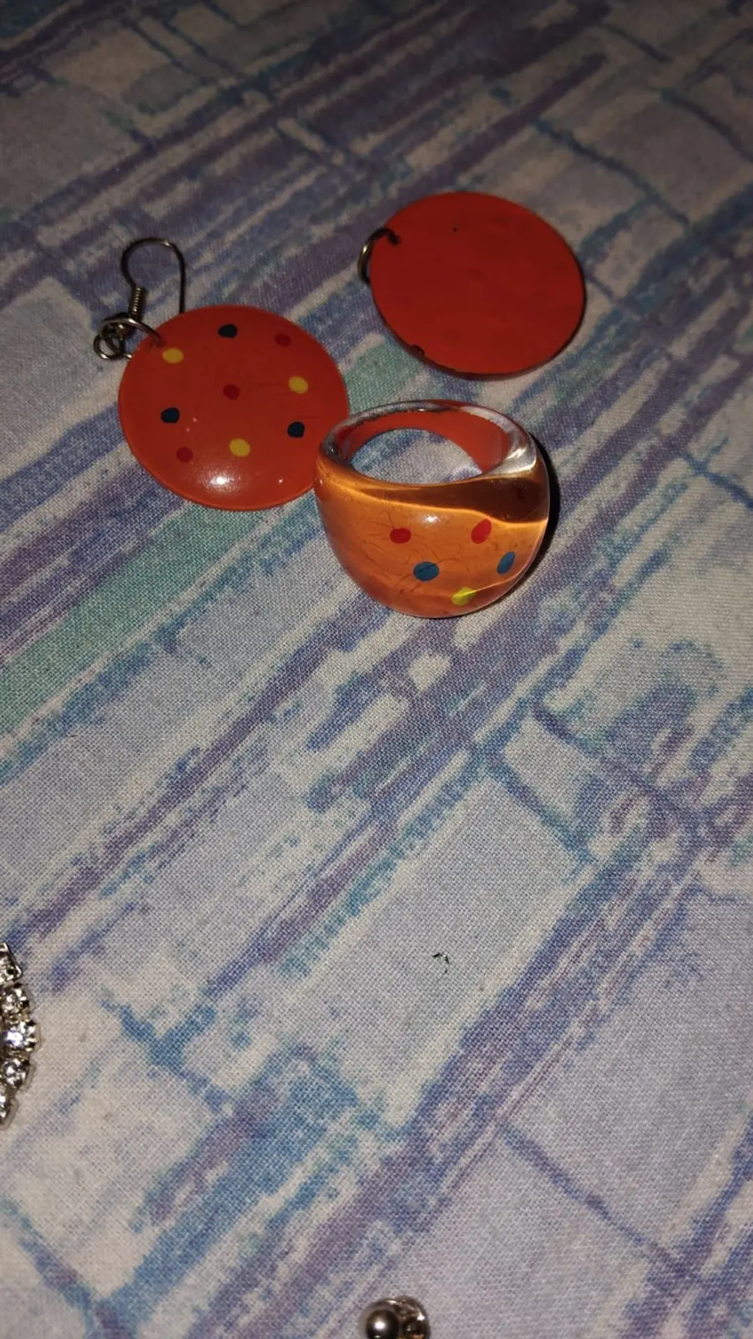 Anello donna con orecchini 