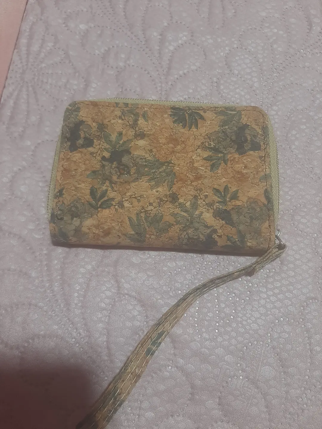 Portafoglio Cork Floreale