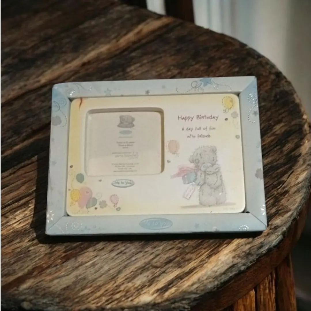 Happy birthday me to you picture frame