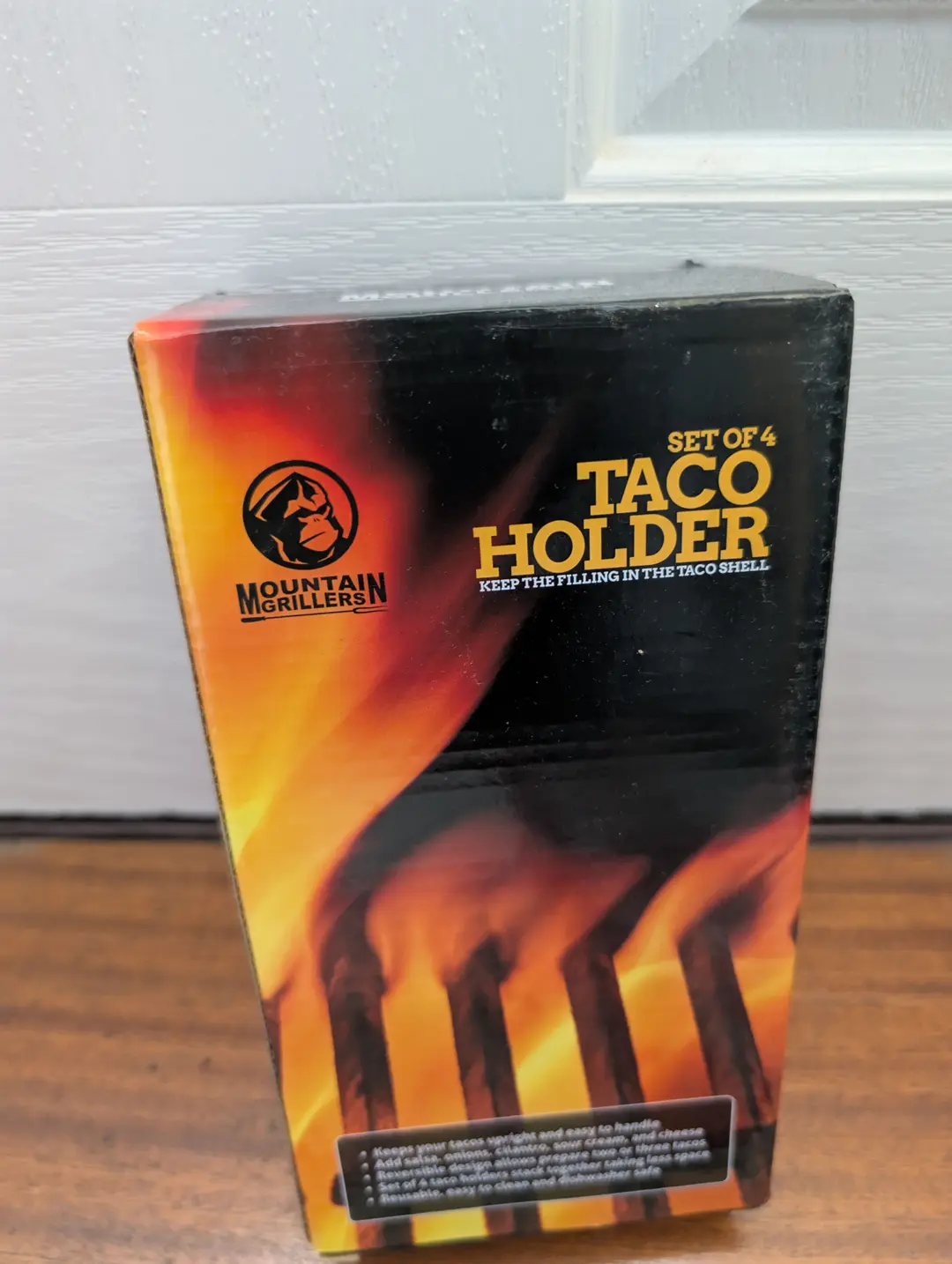 Stainless steel Taco Holder set of 4 Holders