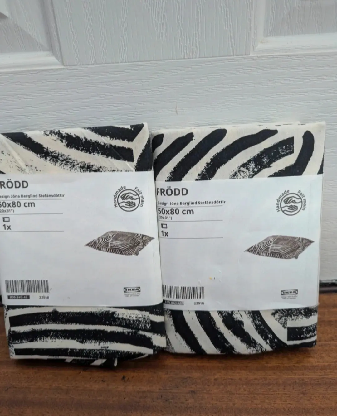 IKEA Frodd Pillowcases X2 100% Cotton