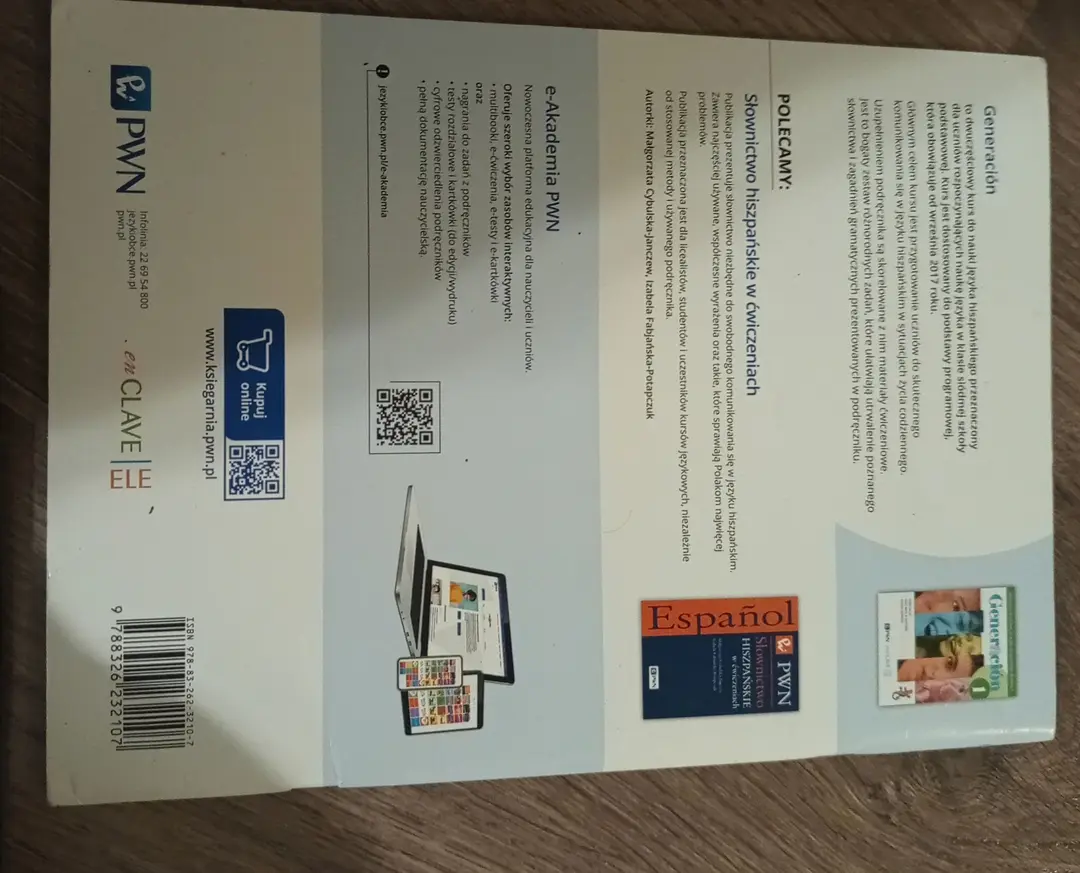 ćwiczenia z języka hiszpańskiego 