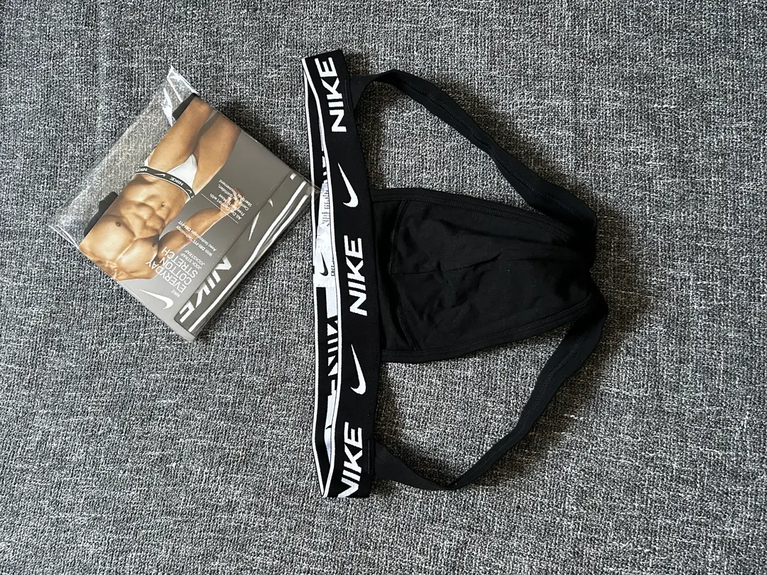 Nike everyday cotton stretch jockstrap underwear brand new Medium 31-35 inch waist mens teens gift present Christmas 