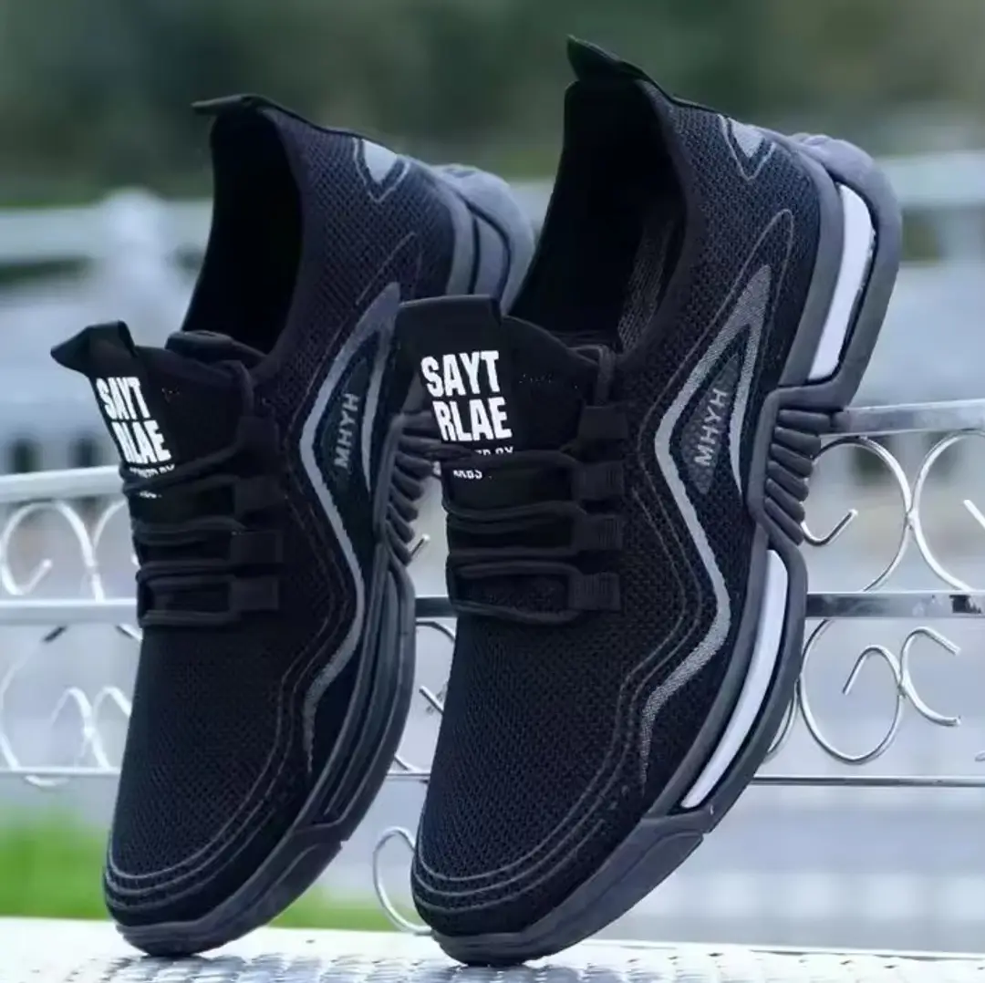 Men Shoes Slip on Fashion Black, Size 40, 6.5 UK 