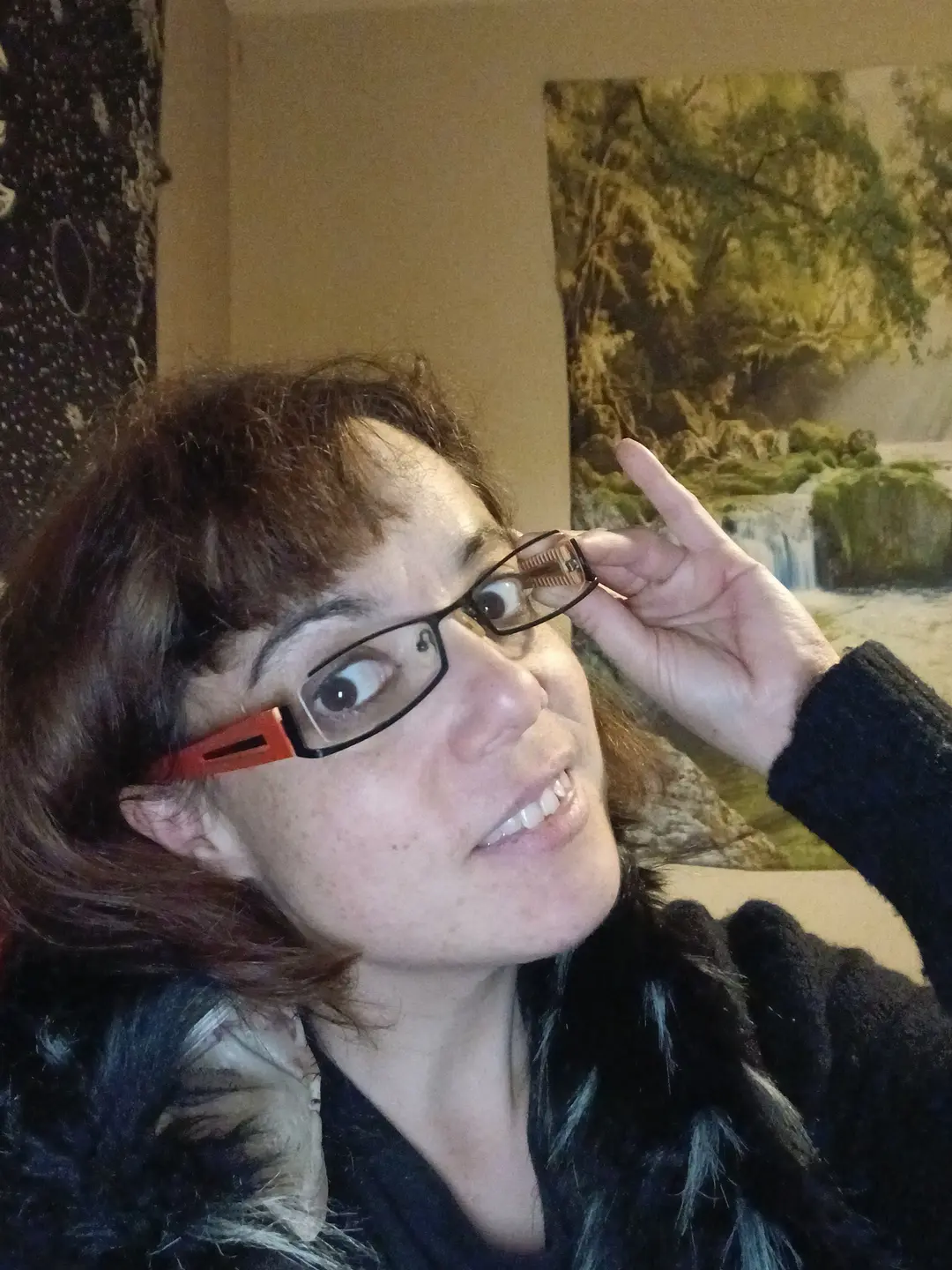 Lunettes de voir tres stylé 