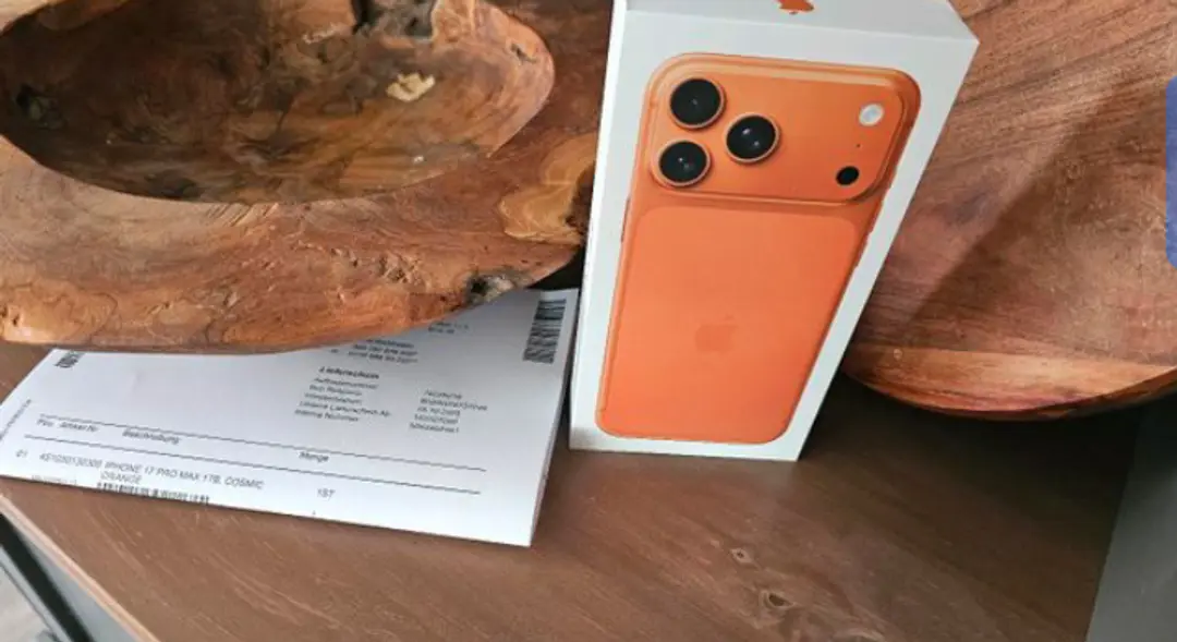 Apple iPhone 17 Pro Max 2 To Orange Cosmique - Débloqué - NEUF Scellé