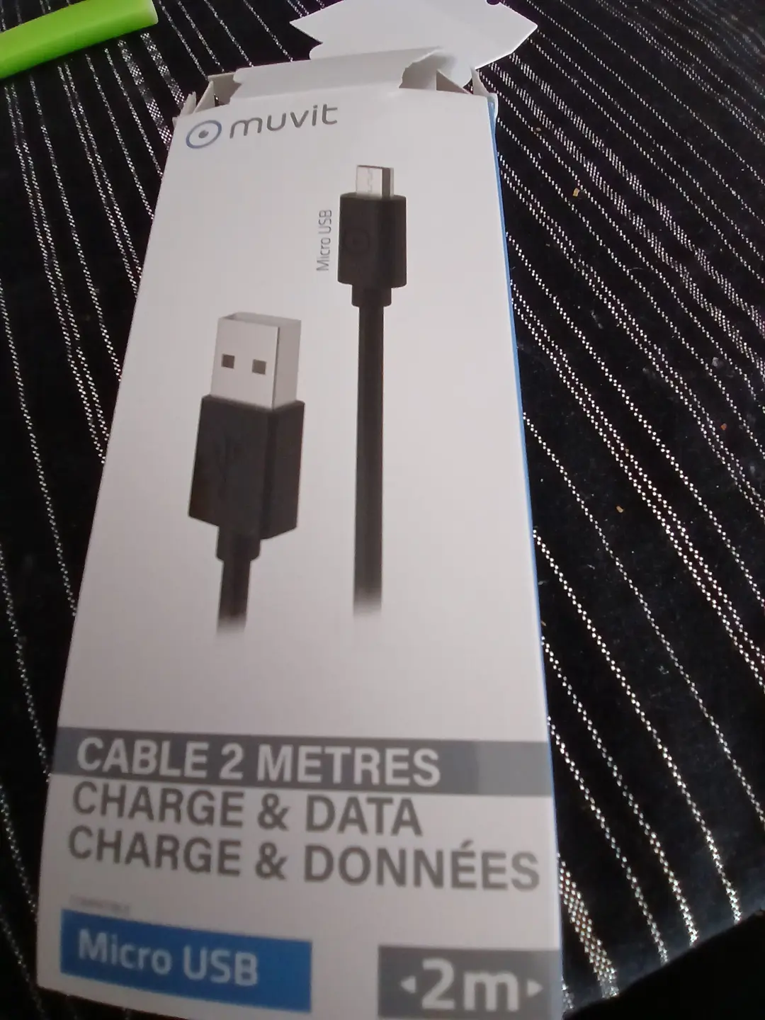 Câble usb chargeur 