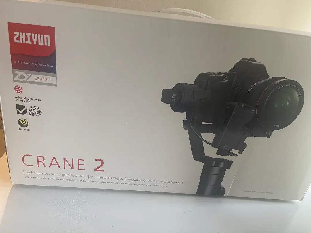 ZHIYUN Crane 2 3-Axis Handheld Gimbal Stabilizer for DSLR & Mirrorless Cameras