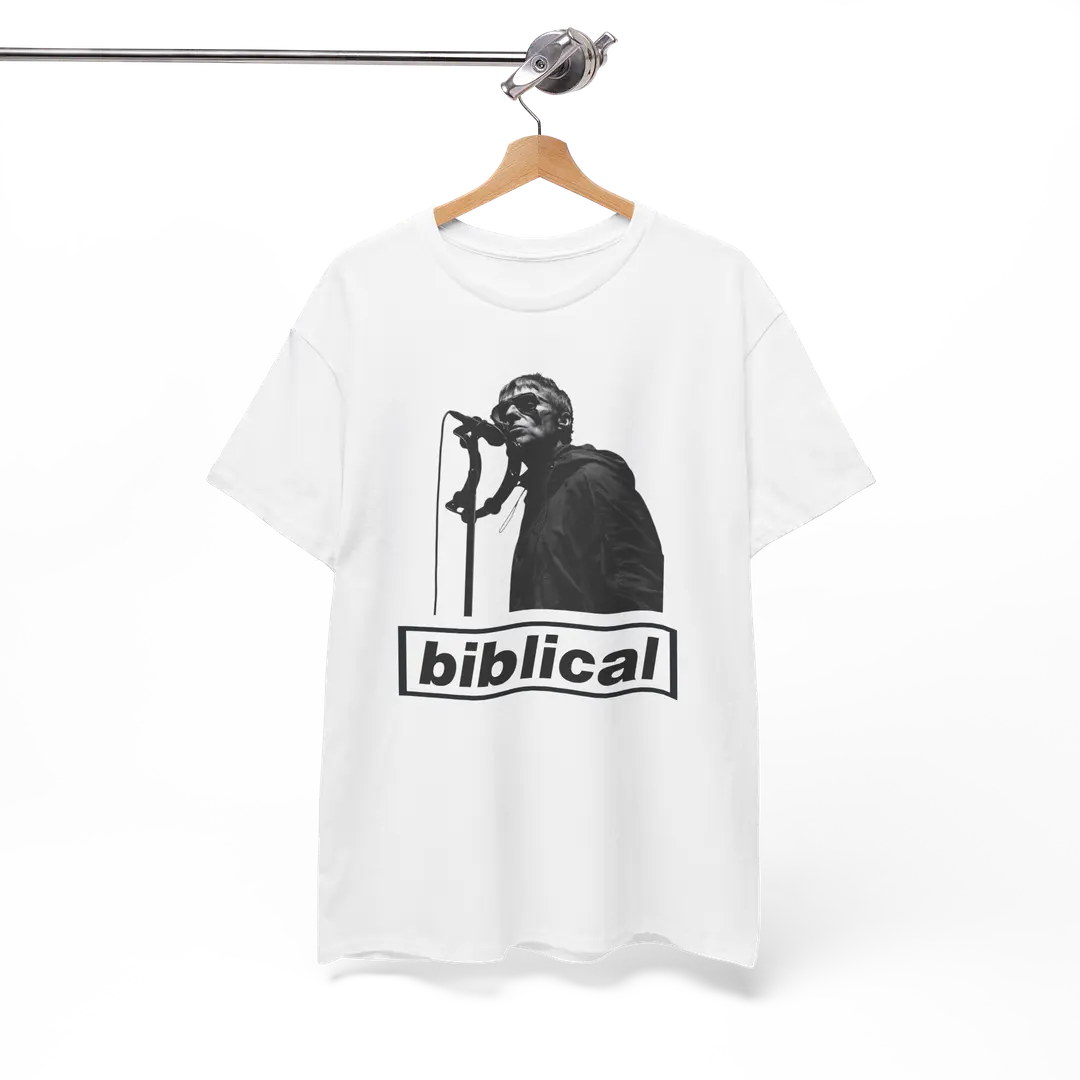 Liam Gallagher Biblical Custom Design T-Shirt 