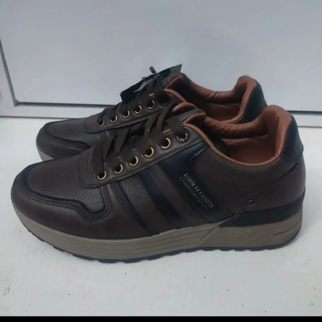 Enrico coveri scarpe uomo in pelle tg 42 colore nero marrone