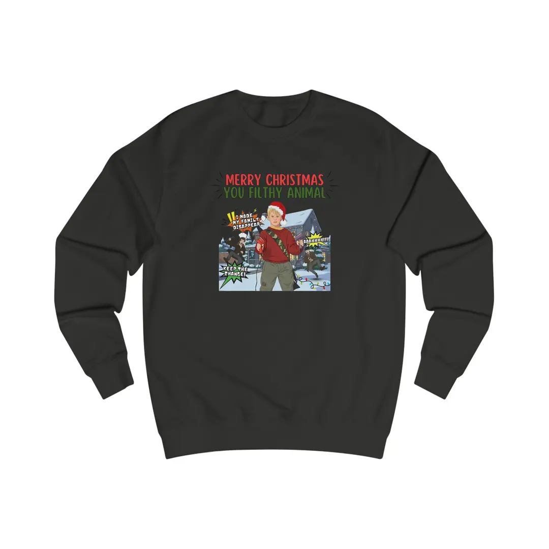 Home Alone Christmas jumper custom design