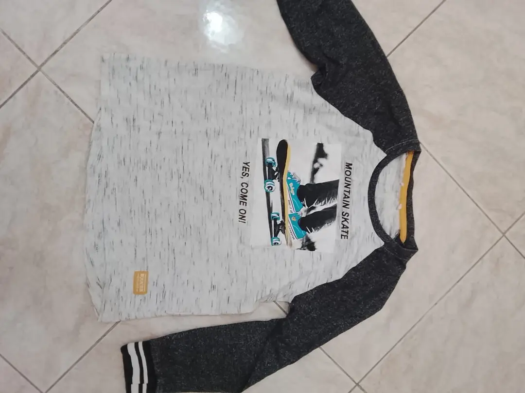 Maglietta bambino manica lunga 