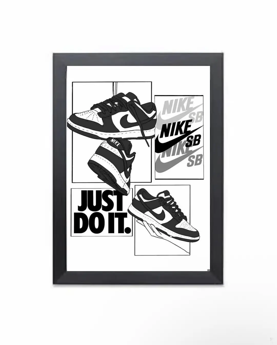 This is a A4 Nike frame this comes with the frame 