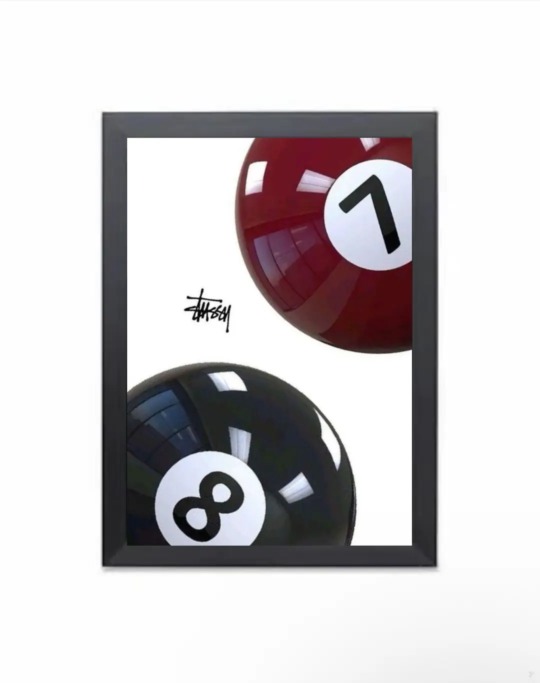 This is a A4 Stussy photo this comes with the frame 