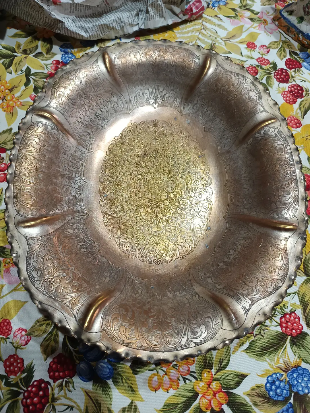 Centrotavola argento 100 Art Nouveau