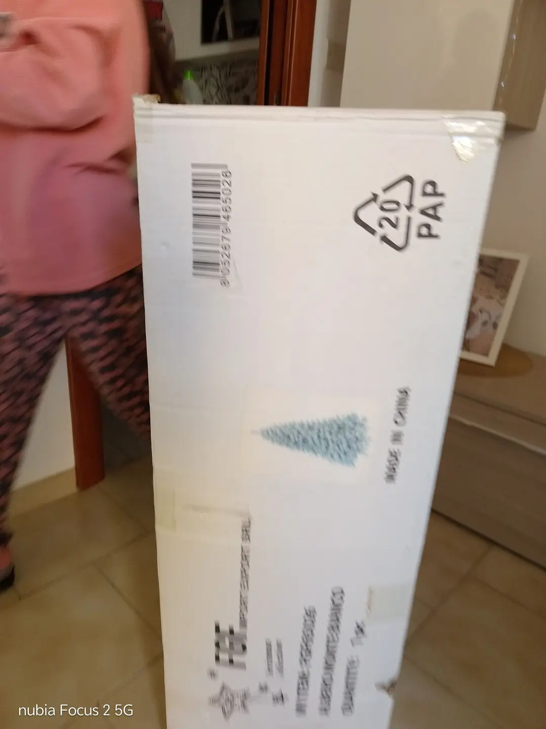 Vendo Albero innevato 180cm di Natale