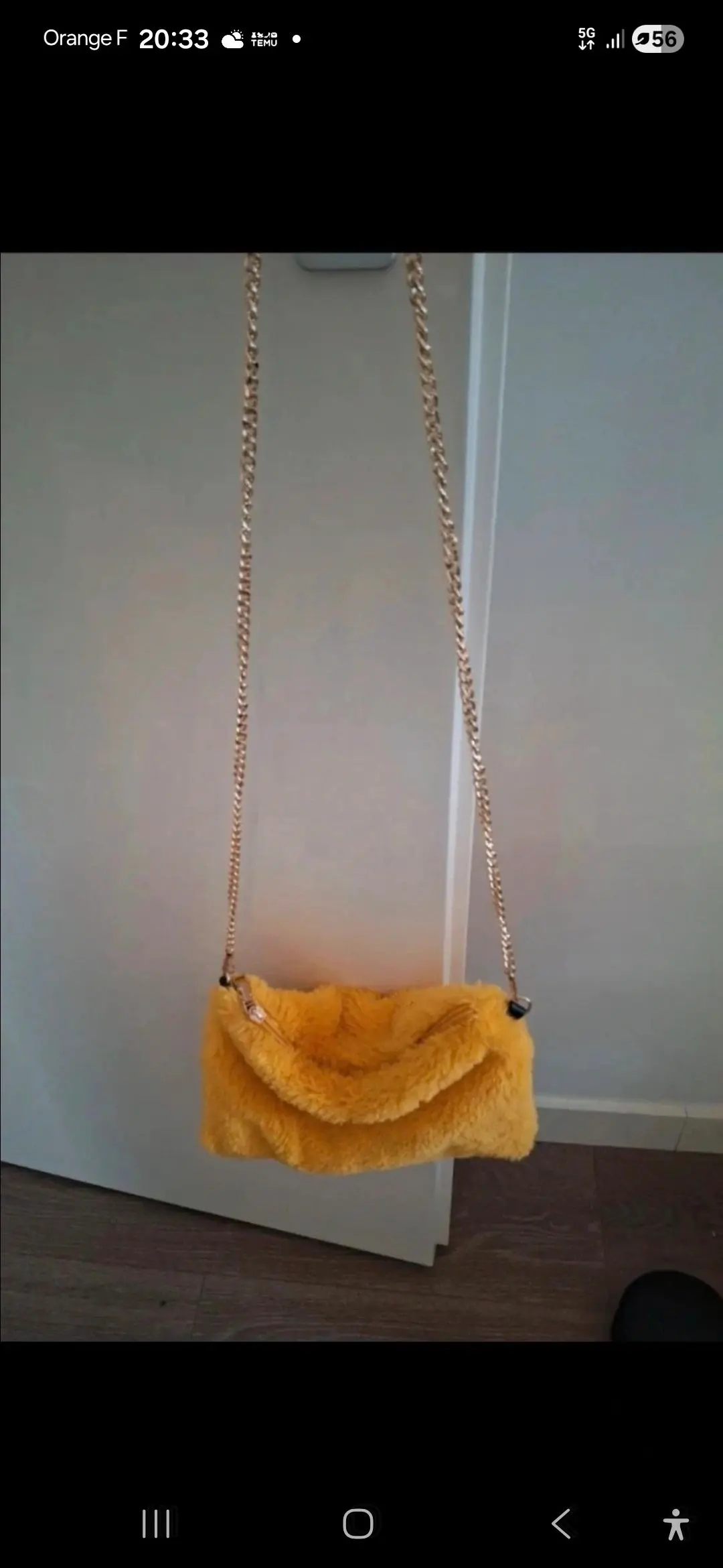 Sac / pochette jennyfer fourrure