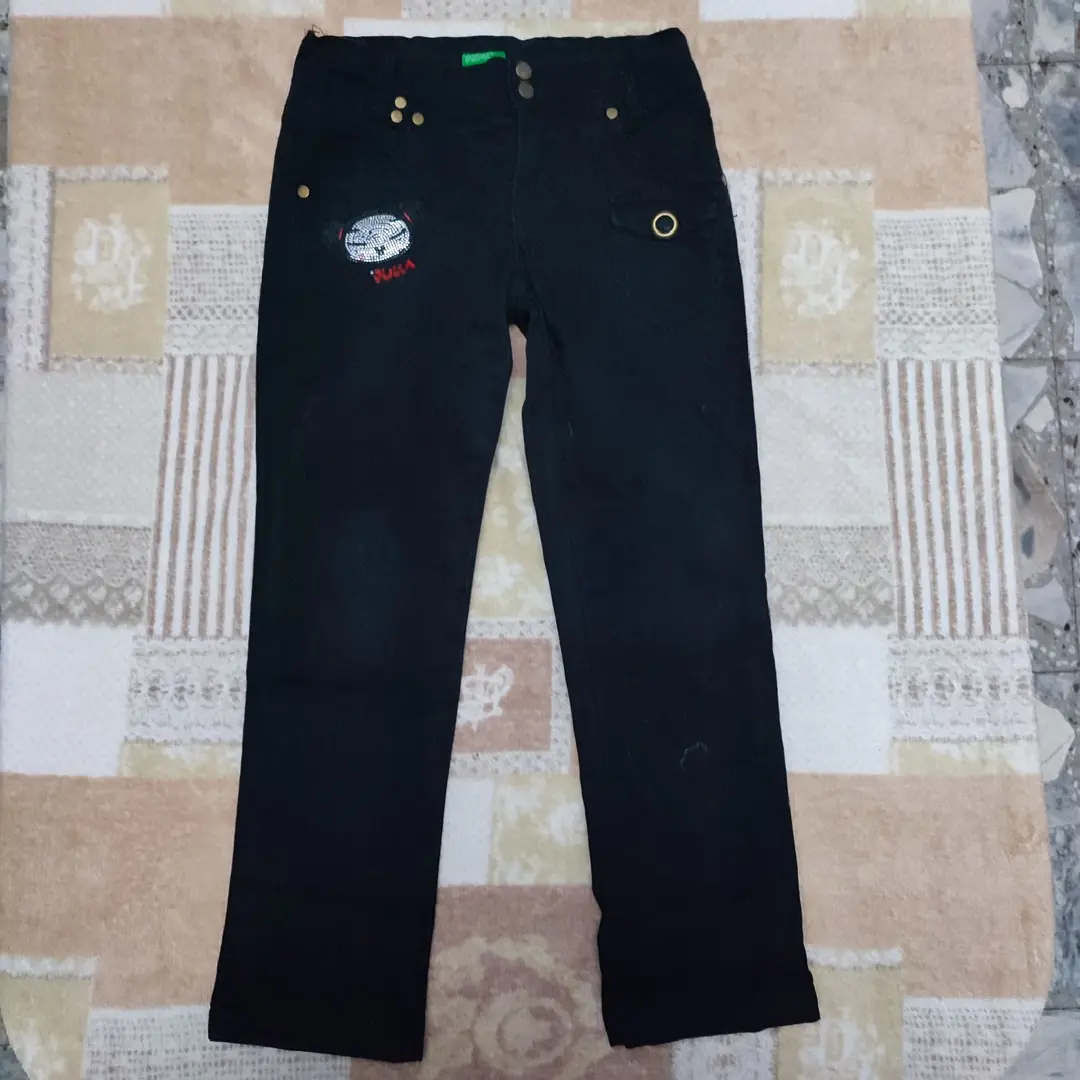 Pantalone nero bambina