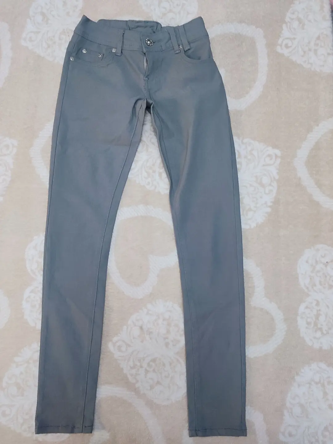 Jeans bambina con elastico 