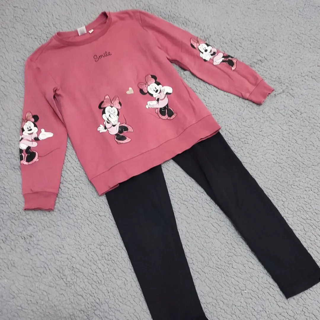 Completo tuta bambina Minnie Mouse