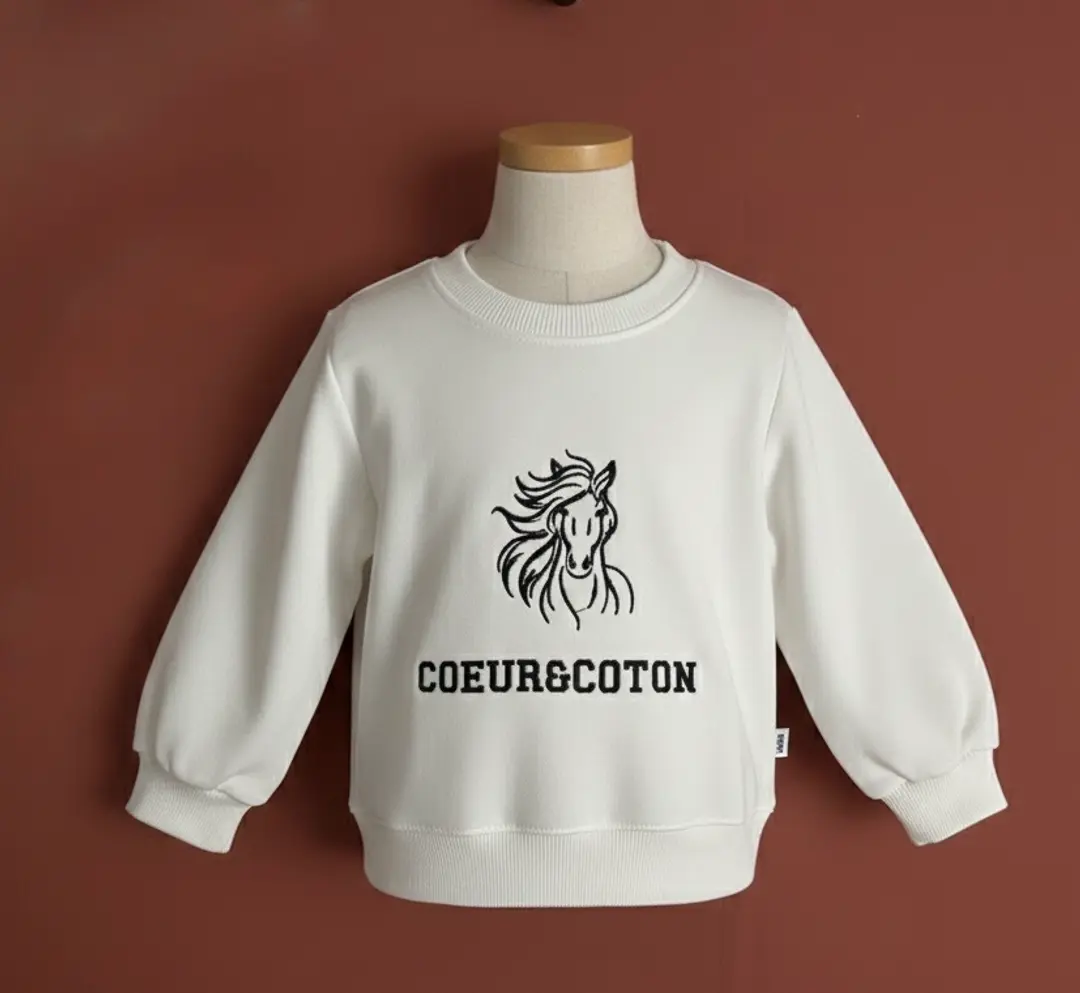 Chandail 100% coton 4-5 ans