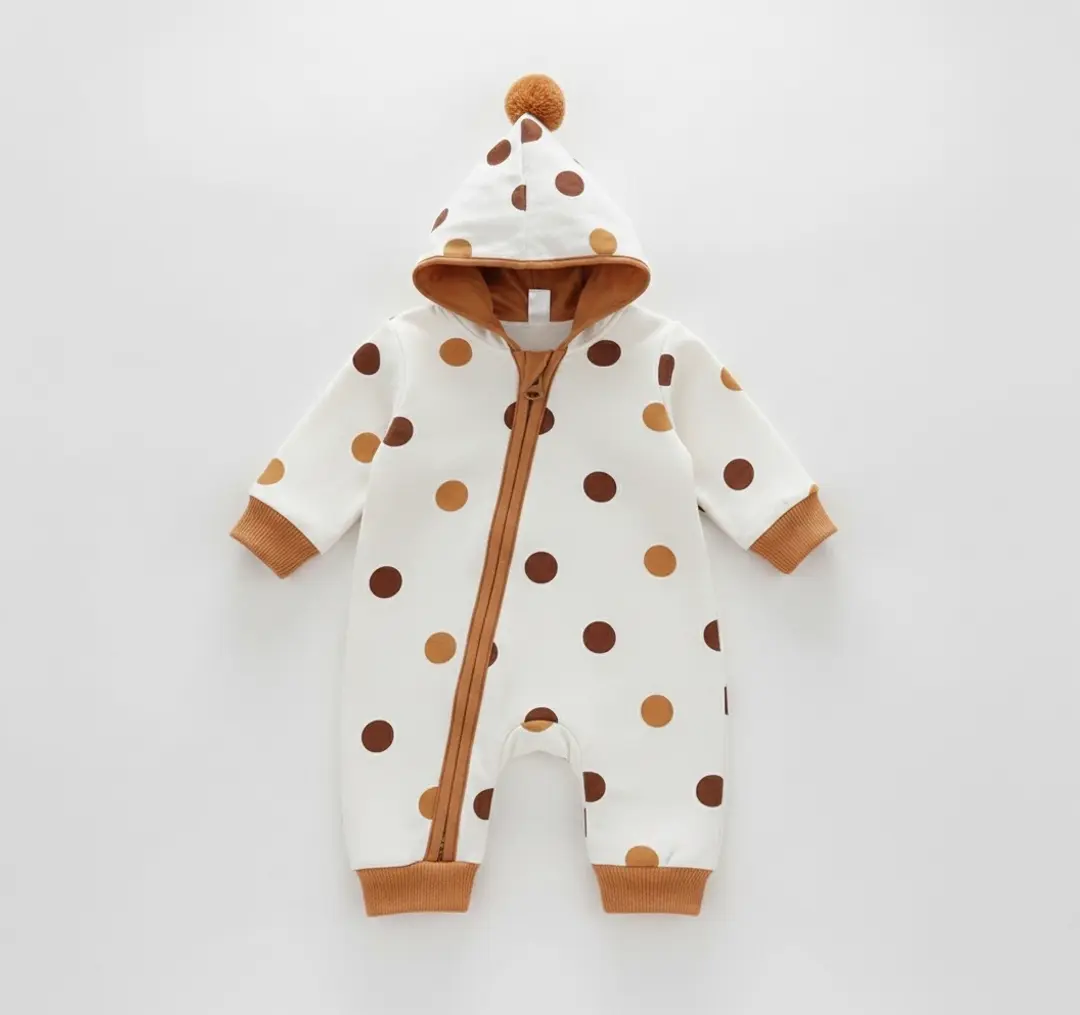 Combinaison bébé 6-9 mois 100% coton épais 